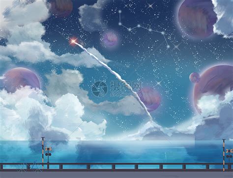 动漫星空图片