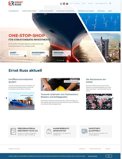 中远海运网站设计制作-易百讯网络建站公司