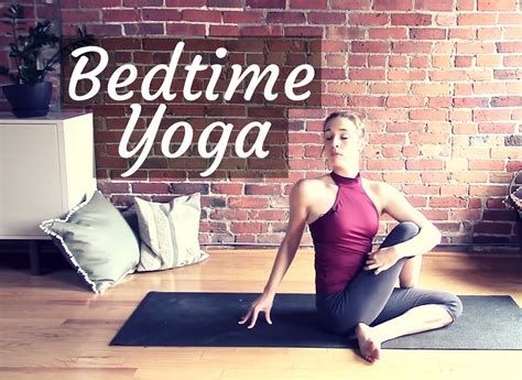 Yoga Poses : Bedtime Yoga For A Good Night