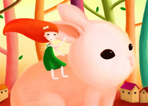 一只大兔兔|插画|插画习作|sevillia - 原创作品 - 站酷 (ZCOOL)