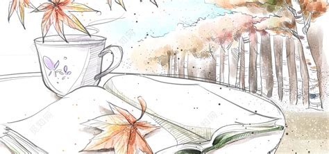 秋天里金黄色美丽的乡村插画图片下载-正版图片400063052-摄图网