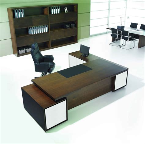 中式办公家具时尚老板桌办公桌大班台 大班桌经理主管桌A3直边-阿里巴巴