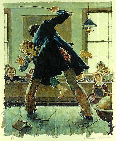 Norman Rockwell, Spanking (Collotype), Color Lithograph on Paper ...
