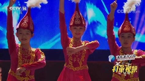 柯尔克孜族舞蹈《小白翎》！活泼动人！可爱至极_腾讯视频