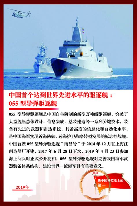 中国首个达到世界先进水平的驱逐舰：055型导弹驱逐舰