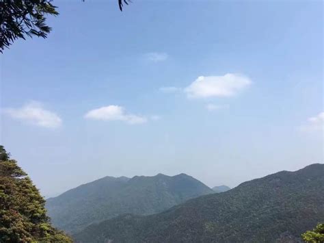 东莞最高的一座山峰, 爬上去看到对面的就是惠州美景!