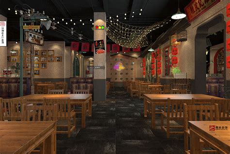 成都网红餐厅装修设计_成都有趣的ins网红风格餐厅|空间|室内设计|成都网红餐厅装修 - 原创作品 - 站酷 (ZCOOL)