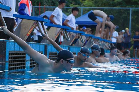 我校举办第八届游泳比赛-广州大学新闻网