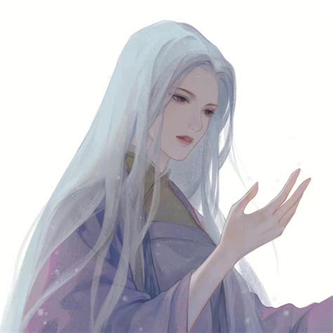 古风头像持剑端酒的女生
