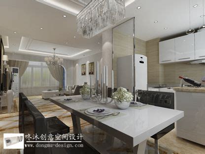 金旭园三室现代风格设计方案_美国室内设计中文网