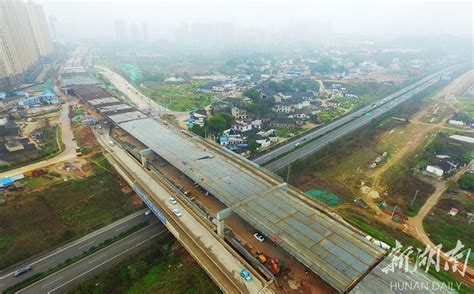 湘府路高架跨越京港澳高速 - 市政设计 - 新湖南