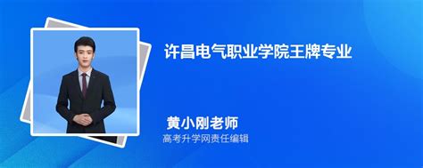 2024年许昌电气职业学院王牌专业排名一览表