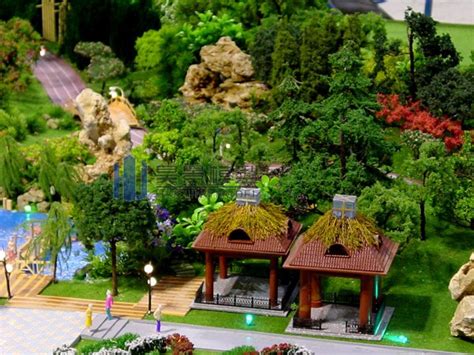珠海岭南大地生态度假区景观模型_沙盘模型制作公司_建筑模型制作公司_珠海名筑模型公司
