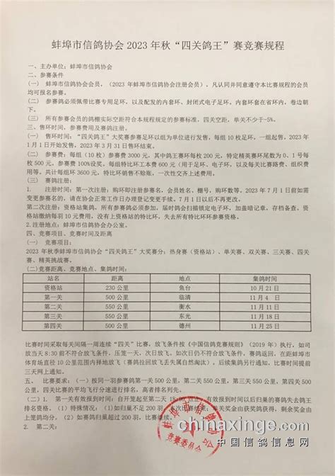 2022年春安徽蚌埠太平赛鸽公棚决赛(1-15名） -中国信鸽信息网相册