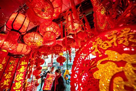 Spring Festival decorations seen across China - Chinadaily.com.cn