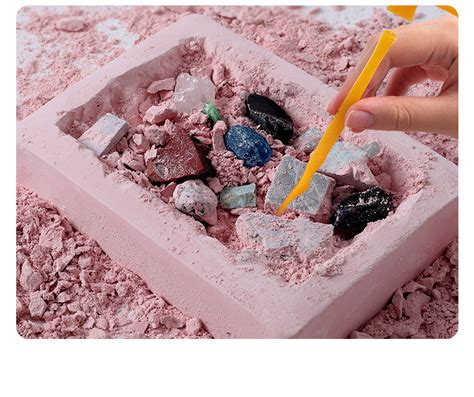 儿童淘金沙玩具猎人淘矿石玩沙袋工具套装寻宝藏水晶宝石考古挖掘-阿里巴巴