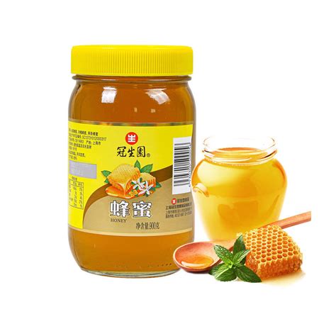 上海冠生园蜂蜜纯正百花洋槐蜂蜜冲饮农家纯蜜蜂冲柚子茶900g-阿里巴巴