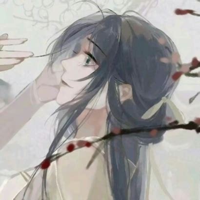 古风两人牵手头像女生