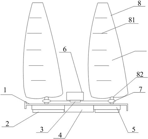 利用马格纳斯效应的圆台形旋筒风帆装置的制作方法_3