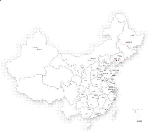 蓝白色哈尔滨剪纸投影风简洁城市系列文化宣传中文手机海报 - 模板 - Canva可画