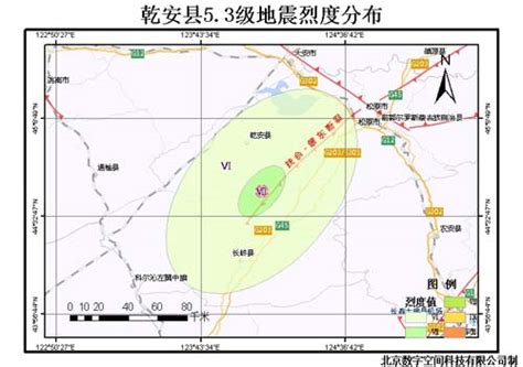 数字空间紧急启动吉林乾安县地震快速评估-地理信息动态-新闻动态-GIS空间站