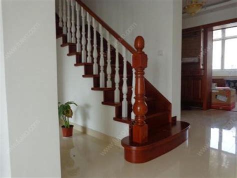 印尼菠萝格实木楼梯扶手 别墅复式护栏 阳台栏杆 白坯红木扶手-阿里巴巴