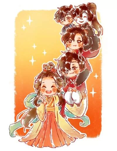 天官赐福Q版图片