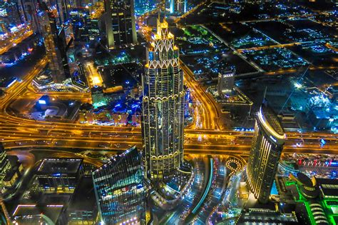 迪拜夜景高清图片下载-正版图片501357350-摄图网