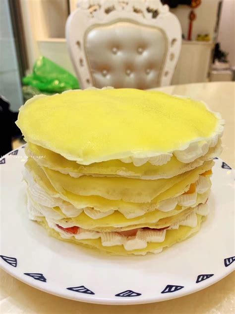 网红芒果千层蛋糕，掌握这几点就能做出完美的千层蛋糕，太实用了_口感