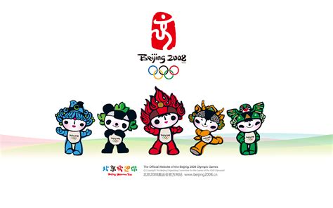 Fuwa - The Official Mascots of the Beijing 2008 Olympic Games - Csymbol.com