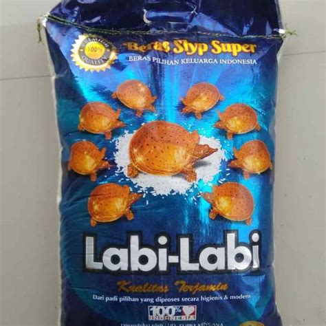 Jual Beras super Labi-labi 5 Kg | Shopee Indonesia