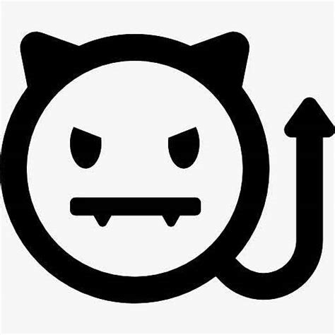 恶魔笑脸非主流头像