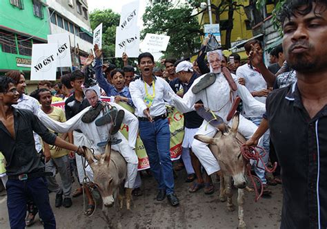 环球｜印度国内游行不断，农民工人相继抗议示威|印度|米尔纳|视觉中国_新浪新闻