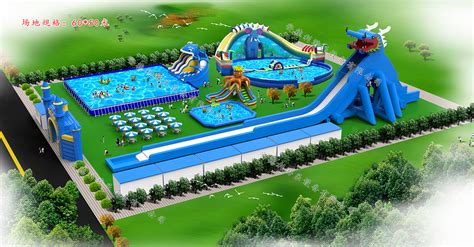 创意夏天缤纷水世界水上乐园展板设计图片下载_psd格式素材_熊猫办公