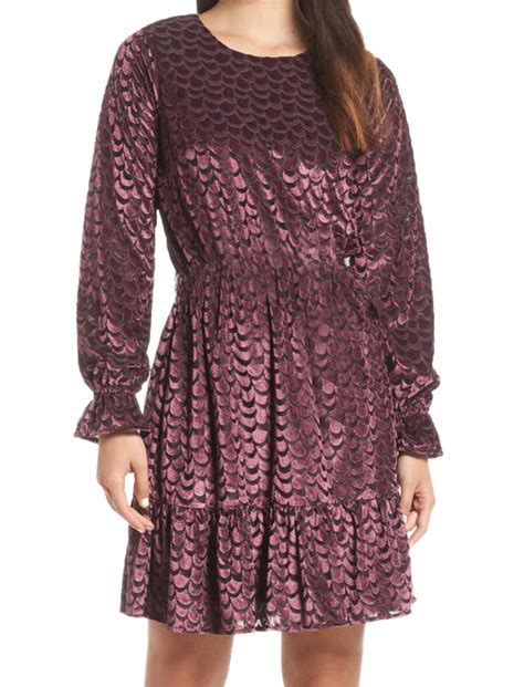 MICHAEL Michael Kors Womens Velvet Waist Dress Without Belt - Walmart.com