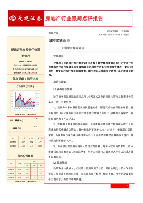 房地产行业跟踪点评报告：上海楼市新政点评-调控如期而至