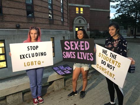 Students set for walk out to protest roll back of updated sex-ed ...
