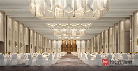 山西晋城宴会厅设计-梵意空间设计