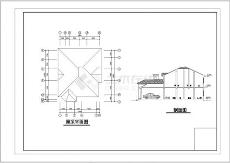 [江苏]综合楼框架结构项目造价毕业设计CAD图纸(含图纸与量)_土木在线