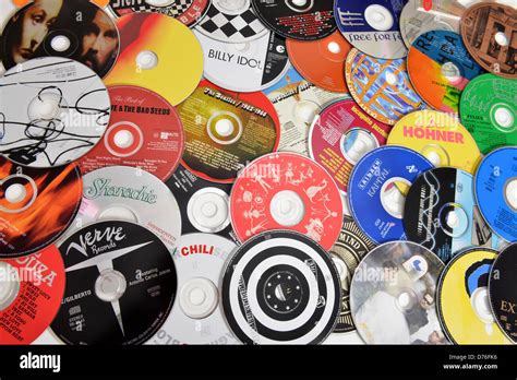 CD collection Stock Photo - Alamy