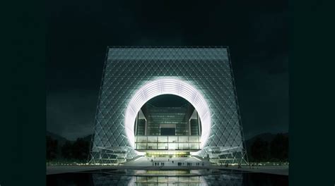 甘肃省庆阳市金融中心概念设计-上海仑城建筑规划设计事务所
