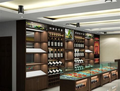 烟酒展示柜整体定制产品超市货柜时尚铁艺款上下层烟柜通透收银台-阿里巴巴