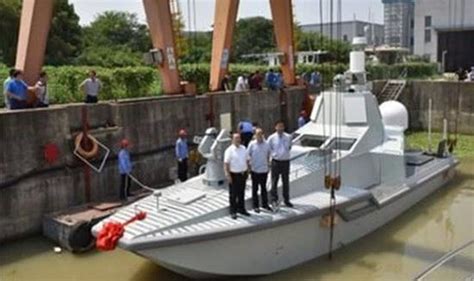 中国造出最小神盾舰仅20吨 却装4面阵雷达和8枚导弹_手机新浪网