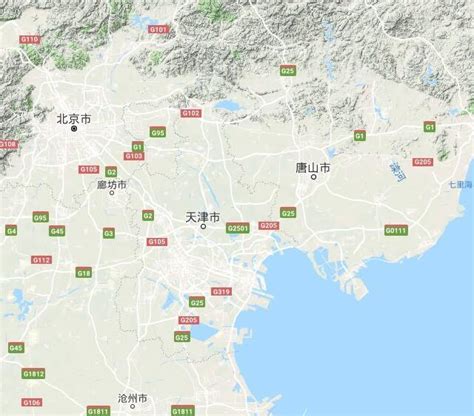 天津市分区标准地图 - 天津市地图 - 地理教师网