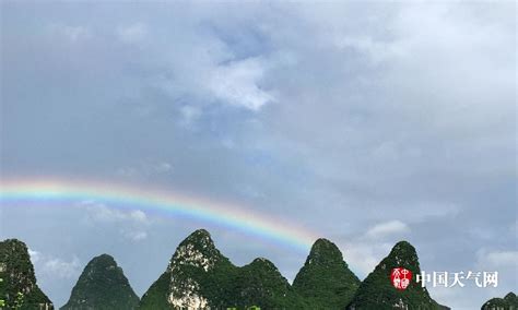 凭祥雨后惊现美丽彩虹-广西高清图片-中国天气网