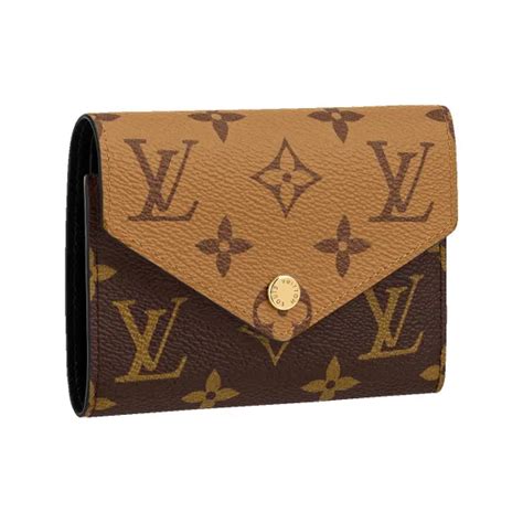 路易威登/Louis Vuitton(LV) Victorine 钱包 Monogram Reverse 帆布 - 钱包及小型皮具 ...