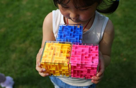 新款3D 迷宫 儿童益智脑力创意魔方魔尺 立体迷宫球 玩具批发-阿里巴巴