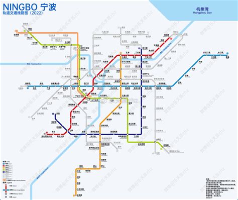 新版宁波轨道交通2022、2028年线路图发布！
