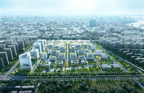 上海徐汇滨江商务区城市设计