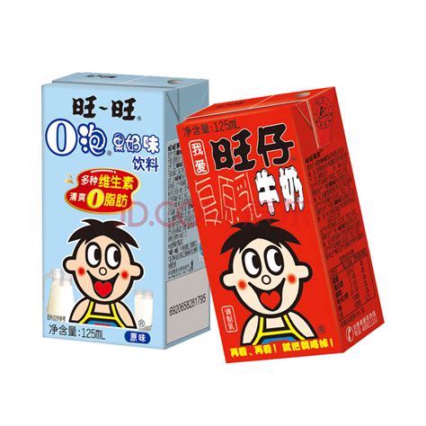 旺旺 旺仔牛奶 送礼佳品 16原味+4原味O泡 125ml*20